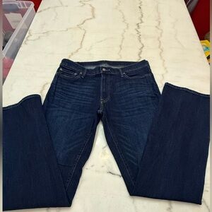 Abercrombie & Fitch Dark Blue Stretch Jeans Size 34x34